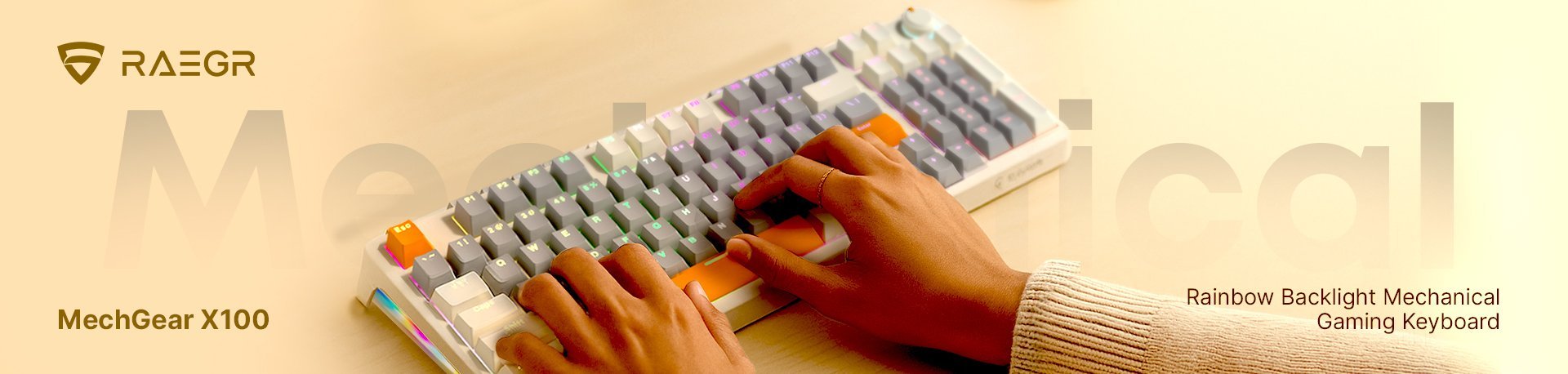 RAEGR Gaming Keyboard